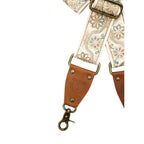 Personalized Embroidered Bag Strap – Custom Name Shoulder Strap (Elegant)