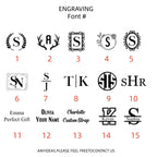 font  for bag strap